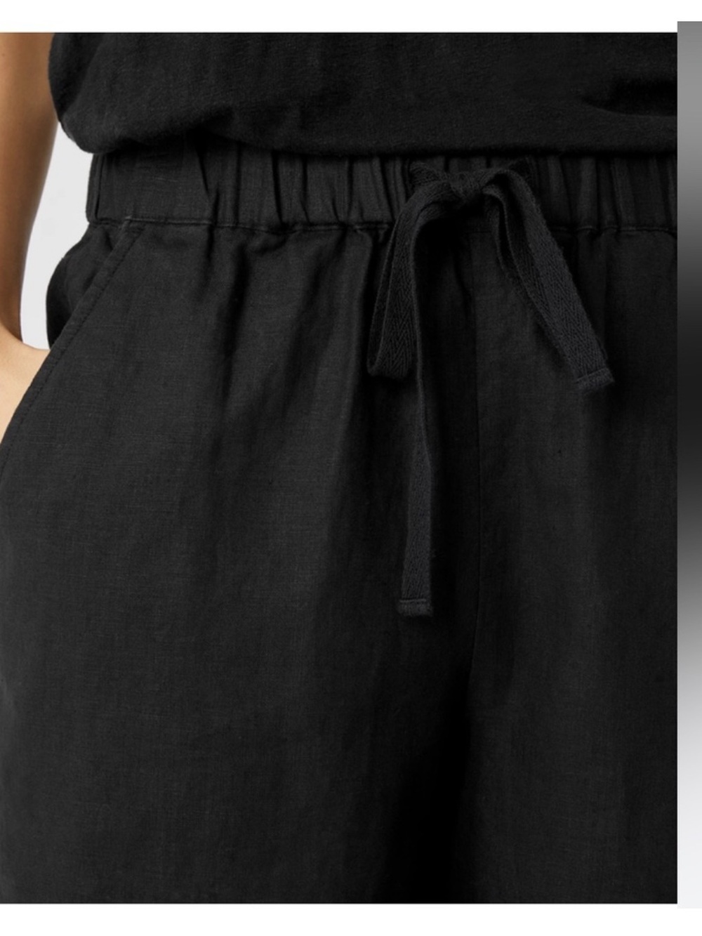 NWT Eileen Fisher Organic Linen Shorts - Picture 4 of 6